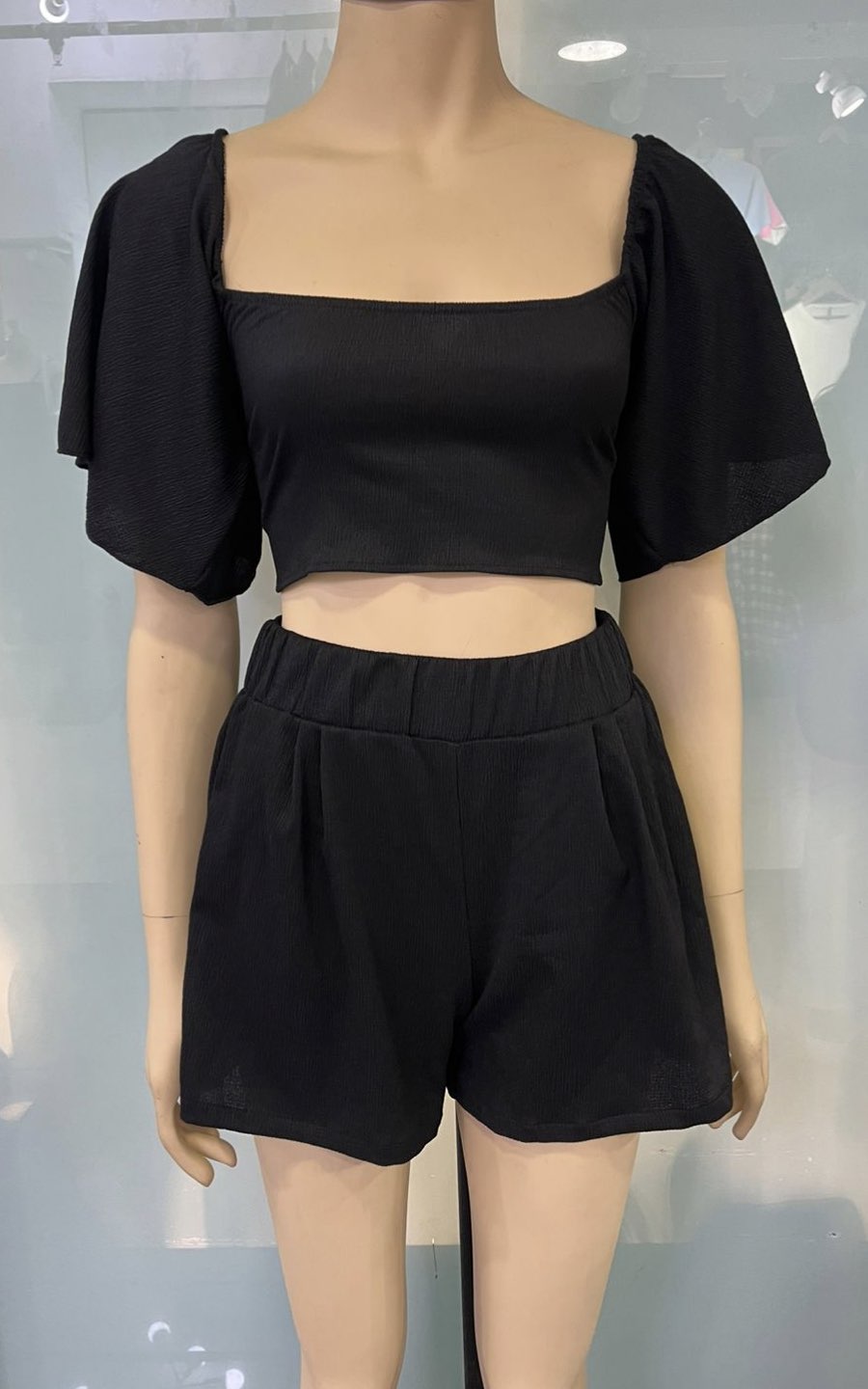 CONJUNTO SHA NEGRO | KAPRICHOS