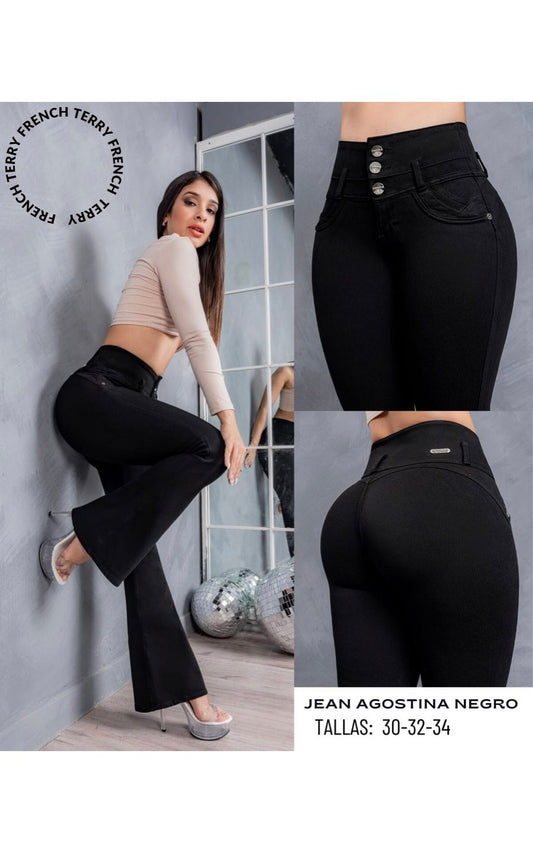 PANTALÓN AGOSTINA NEGRO | VANISHA