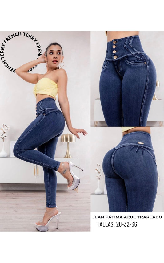 PANTALÓN FATIMA AZUL | VANISHA