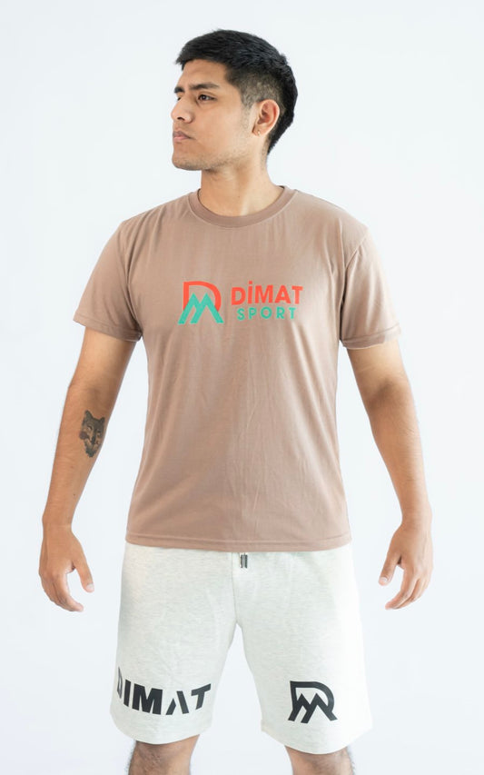 POLO BÁSICO BEIGE DIMAT | DIMAT SPORT