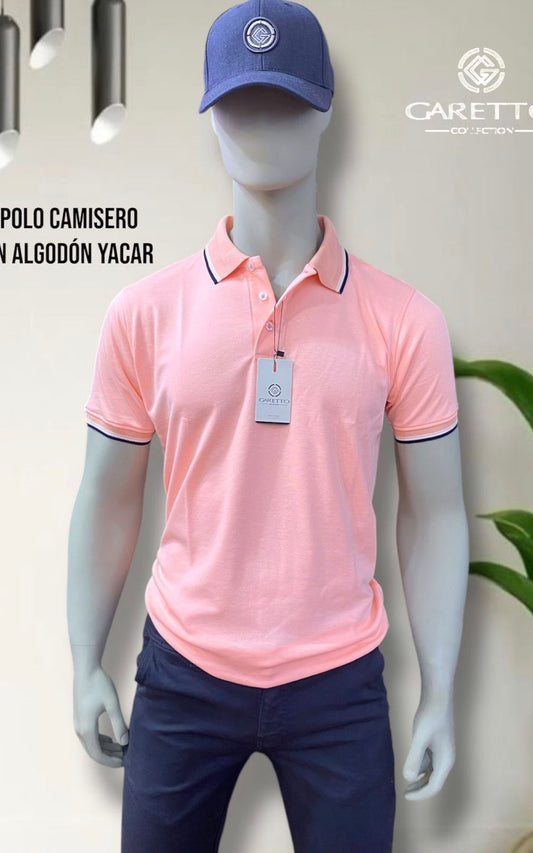 POLO ALGODON ROSA | GARETTO COLLECTION