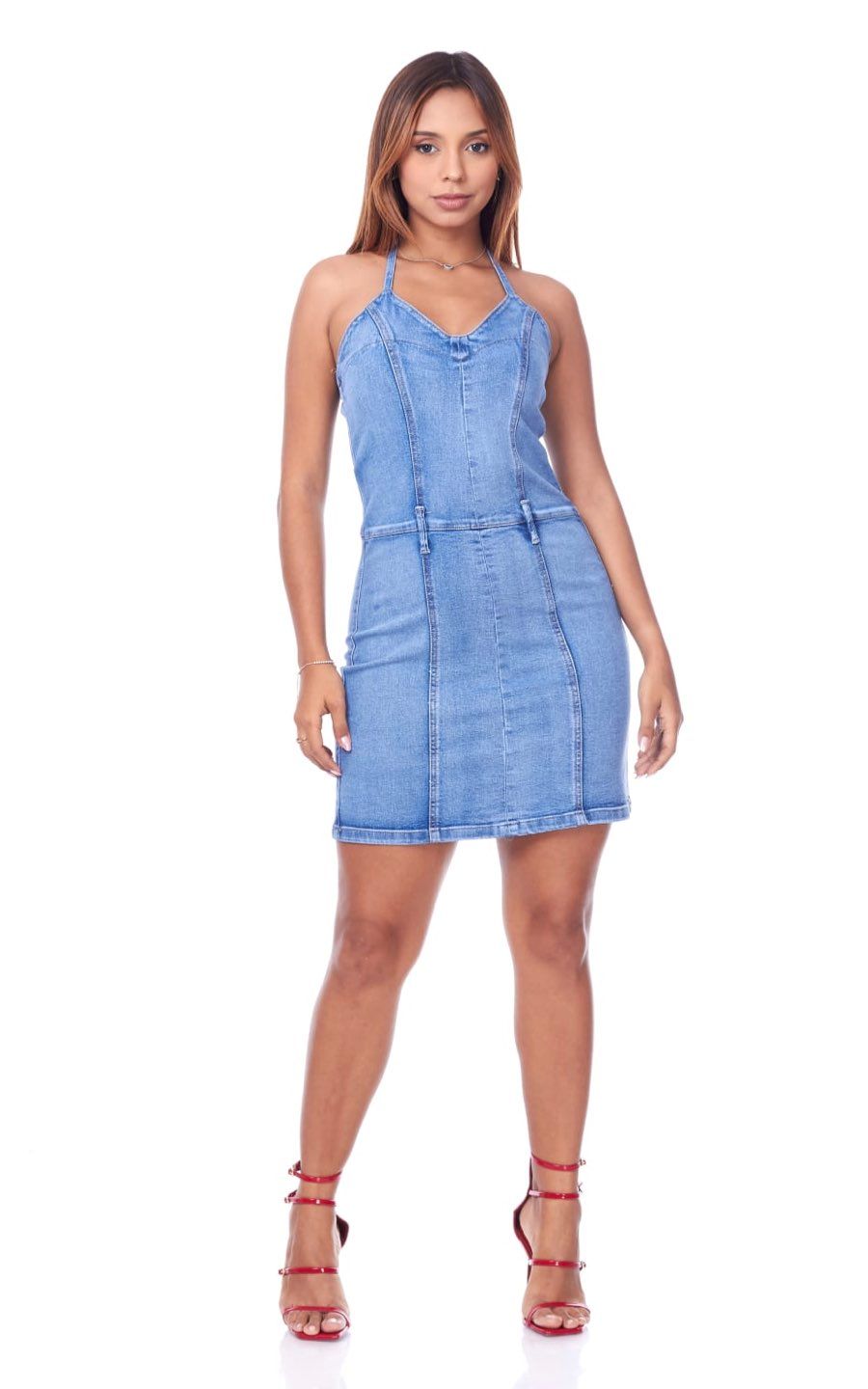 VESTIDO DENIM CELESTE | SIREMAR