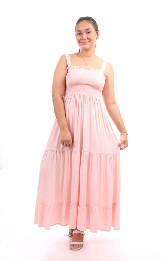 VESTIDO SARITA ROSADO | ZACAY