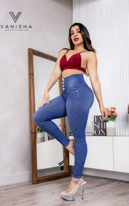 PANTALÓN PAOLA AZUL | VANISHA