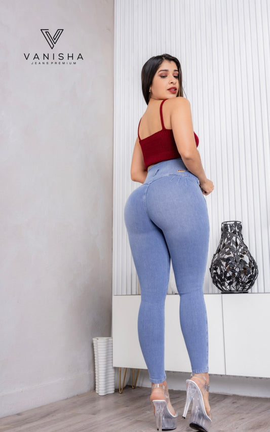 PANTALÓN ALONDRA CELESTE | VANISHA