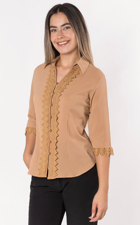 BLUSA REYNA MOSTAZA | ALKA