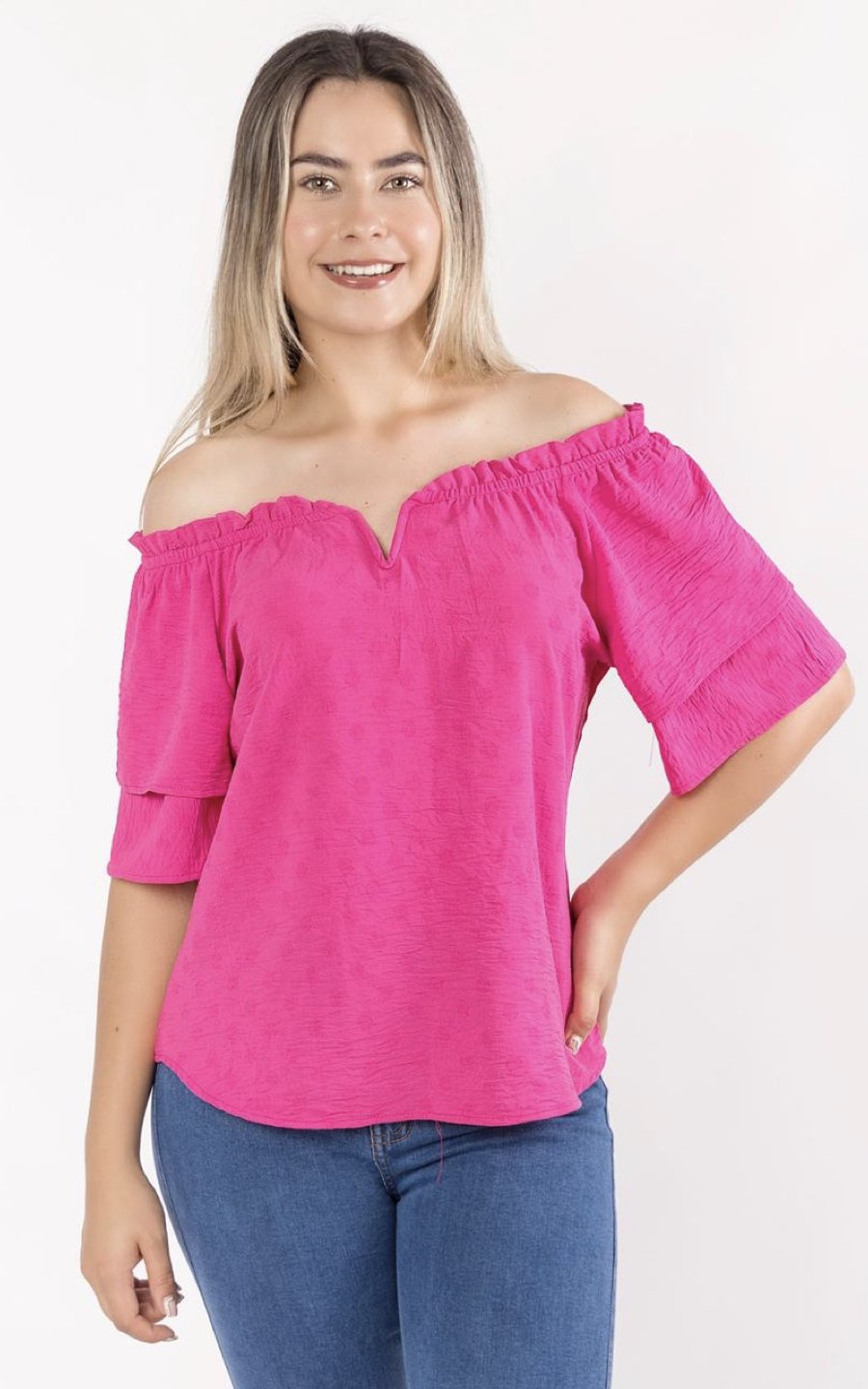 BLUSA MARIANA FUCSIA | ALKA