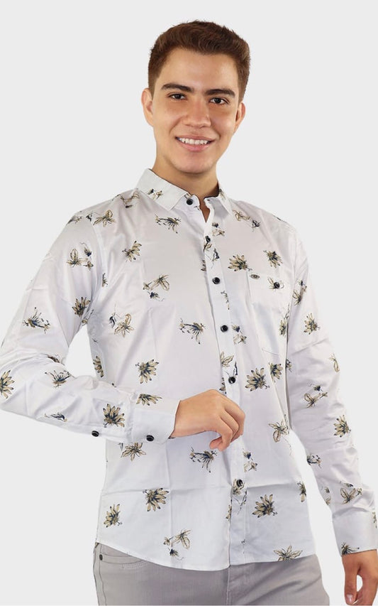 CAMISA BRUNO MANGA LARGA BLANCA | BERSAHAS