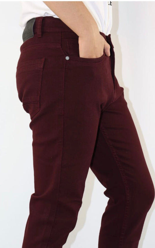 PANTALON CONFORT GUINDA | BERSAHAS