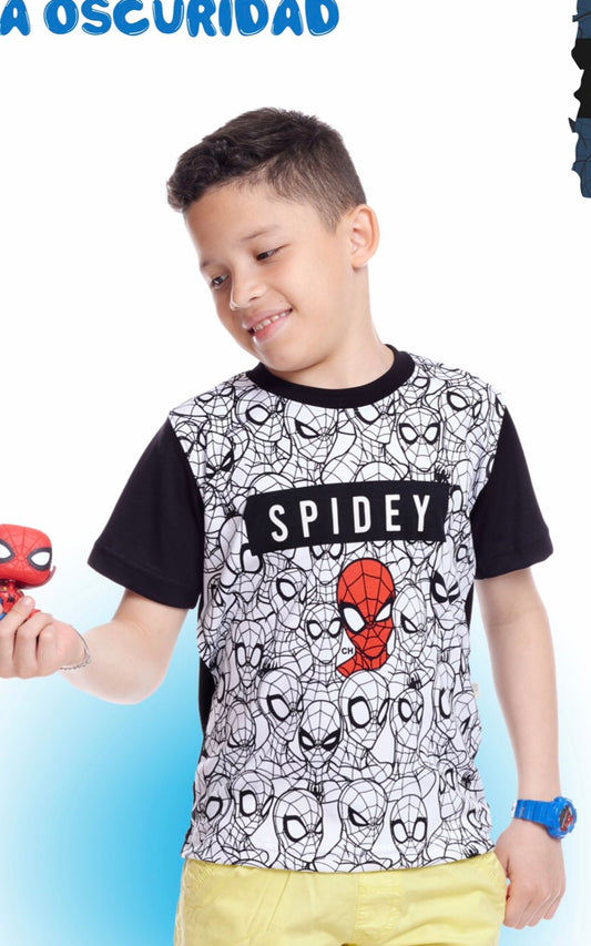 POLO MANGA CORTA SPIDEY | CHUPETIN