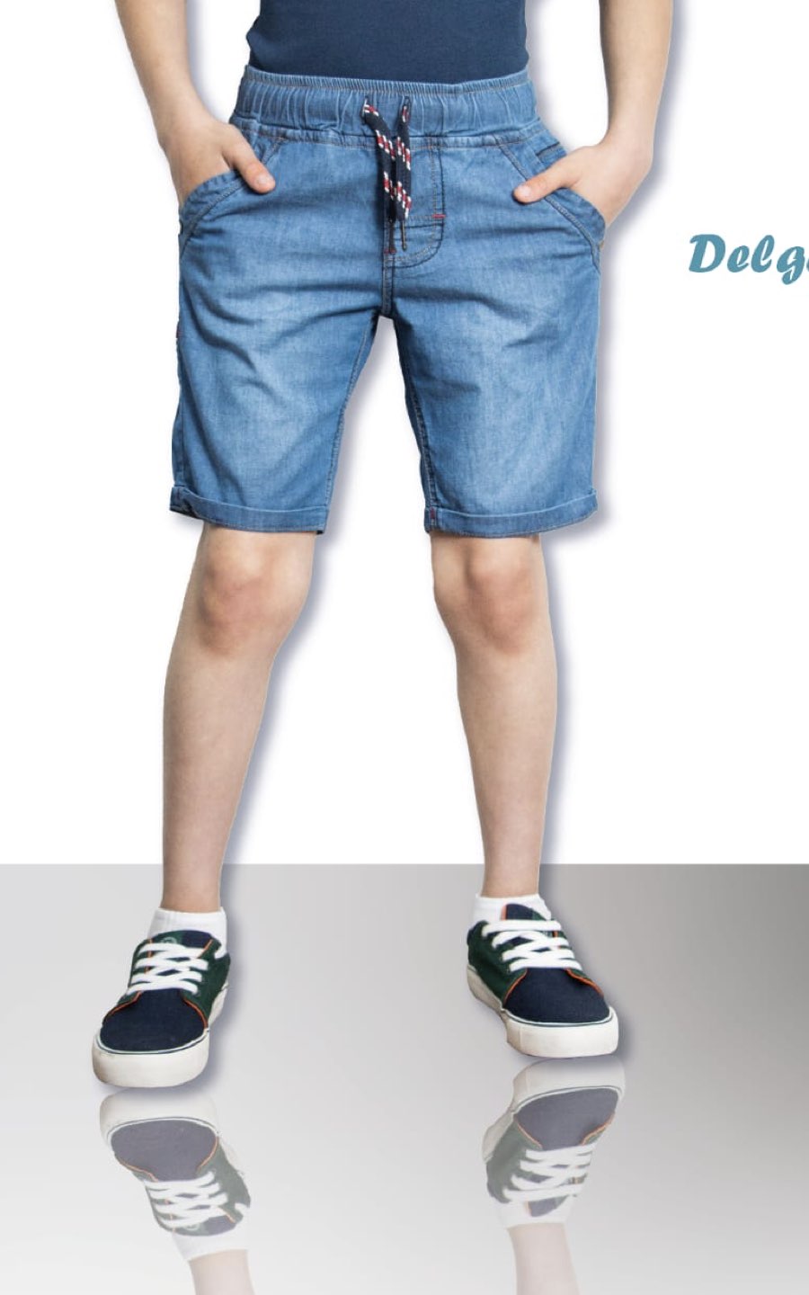 SHORTS DRILL BERMUDA JEAN CELESTE | CHUPETIN