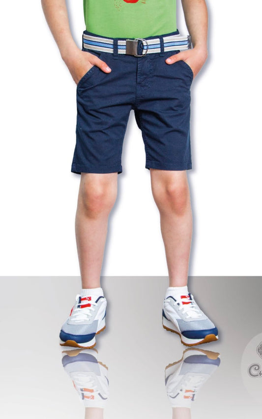 SHORTS DRILL BERMUDA AZUL | CHUPETIN