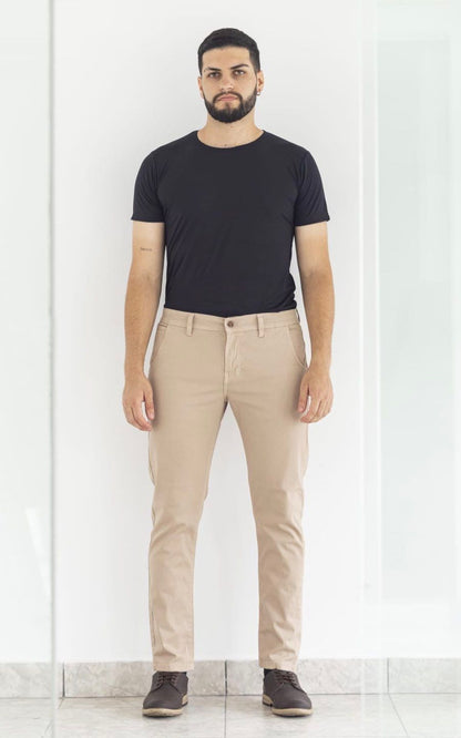 PANTALÓN DRILL STRECH BEIGE | Wolf Merc