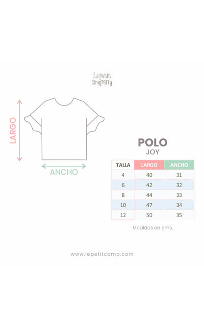 POLO JOY BLANCO | LE PETIT COMPANY