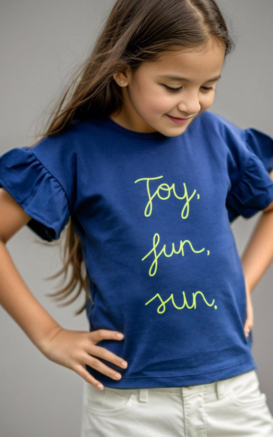 POLO JOY AZUL | LE PETIT COMPANY