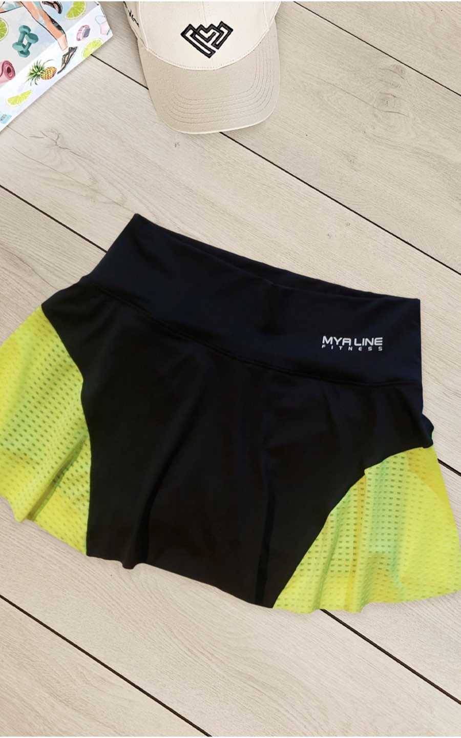 SHORTS FALDA COPACABANA MIX | MYA LINE FITNESS