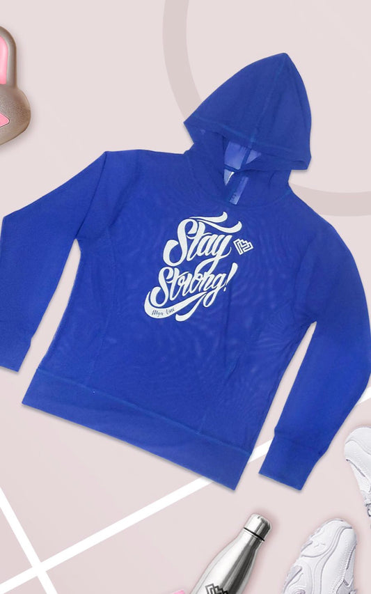 SUDADERA RINA AZUL | MYA LINE FITNESS