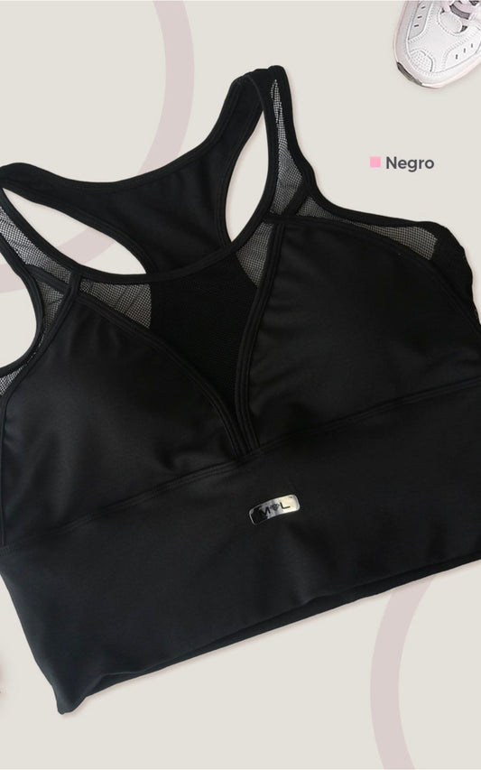 TOP MOON NEGRO | MYA LINE FITNESS