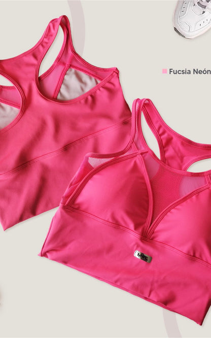 TOP MOON FUCSIA  | MYA LINE FITNESS