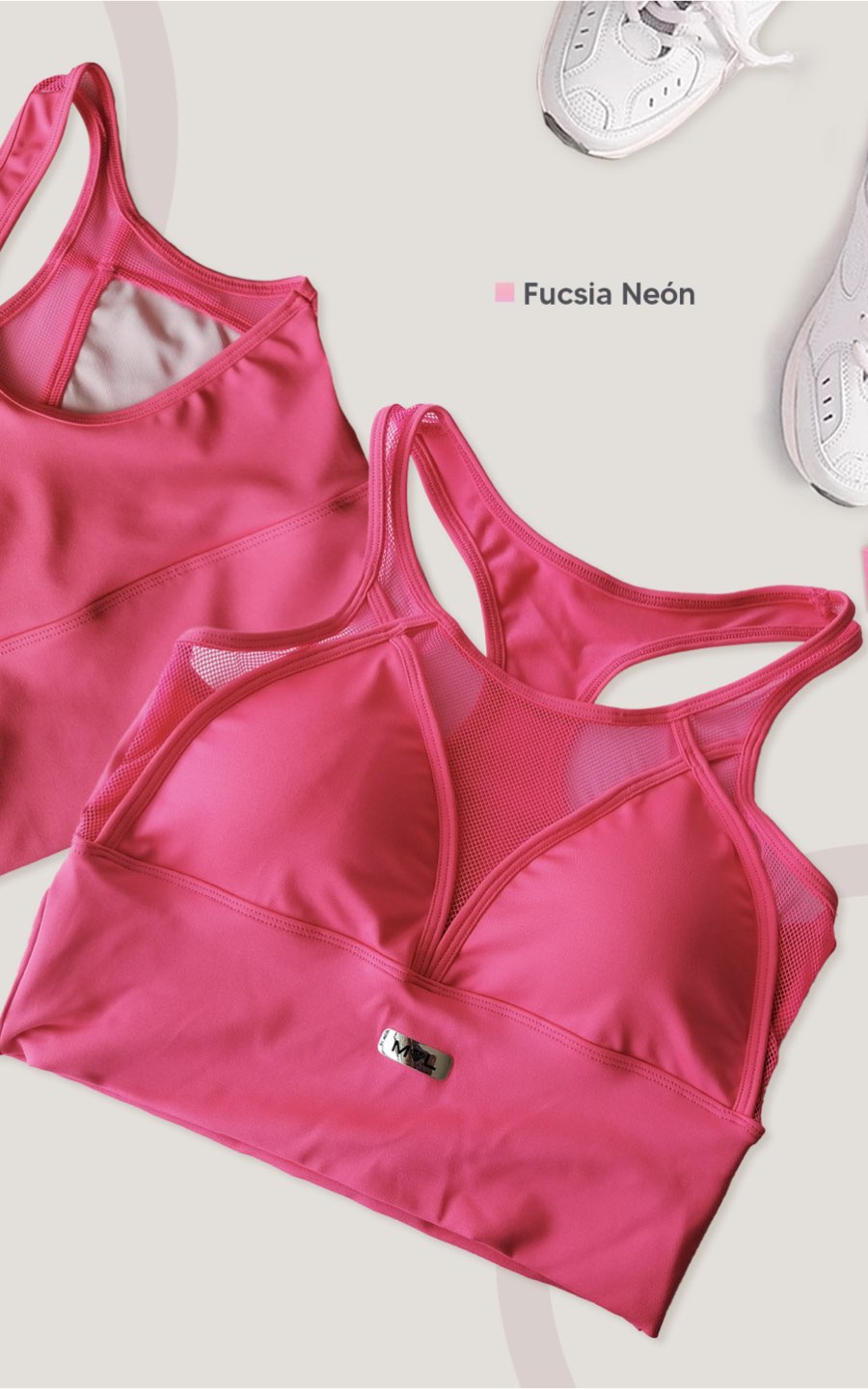 TOP MOON FUCSIA  | MYA LINE FITNESS