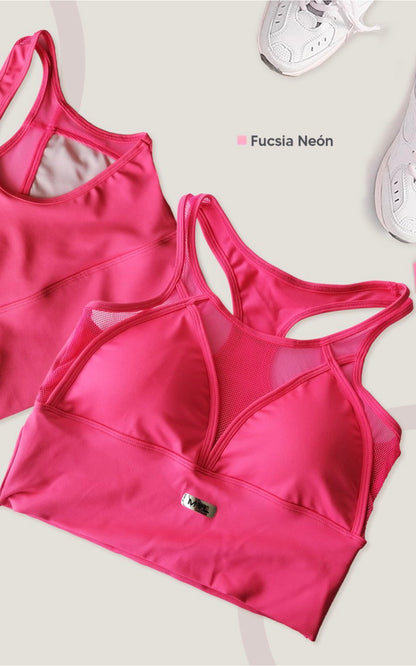 TOP MOON FUCSIA  | MYA LINE FITNESS