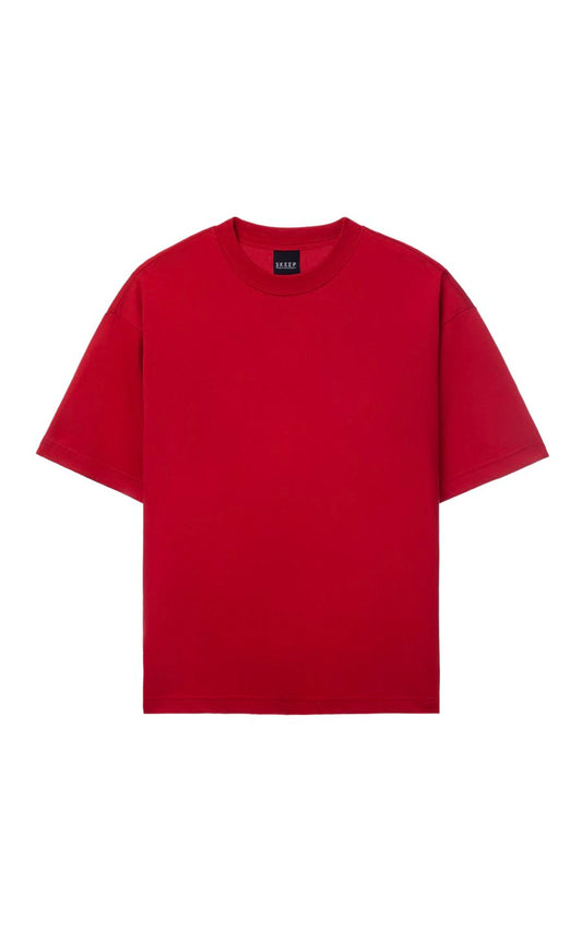 POLO OVERSIZED FIT ROJO | SKEEP