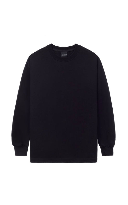 POLERA OVERSIZED NEGRO | SKEEP