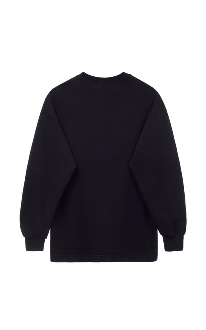 POLERA OVERSIZED NEGRO | SKEEP