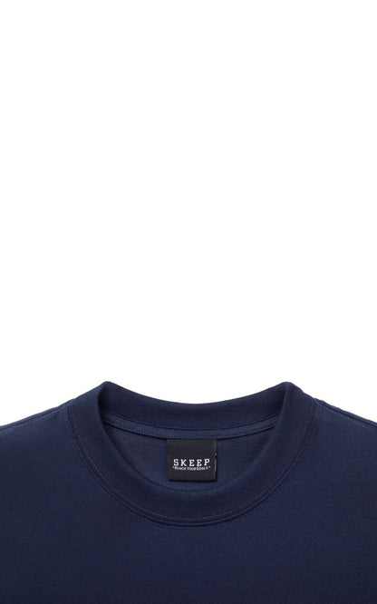 POLO BOXY FIT NAVY | SKEEP